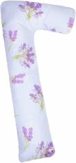 Акція на Подушка для вагітних і відпочинку MirSon №8431 Color Line 17-0130 Lavender sea Г-подібна від Rozetka