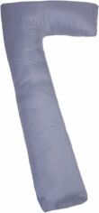 Акція на Подушка для вагітних і відпочинку MirSon №8462 Eco Line Gray Г-подібна від Rozetka