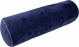 Акция на Подушка-валик MirSon №8130 Velvet Line 28-0006 Navy Blue EcoSilk 60х16 см от Rozetka