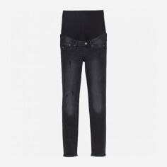 Акція на Джинси для вагітних Skinny жіночі H&M Mama XAZ173139JFEM 34 Світло-чорні від Rozetka