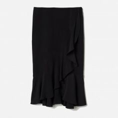Акція на Спідниця міді осіння жіноча H&M XAZ122438JEBQ 46 Чорна від Rozetka