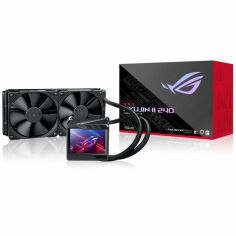 Акция на Система жидкостного охлаждения ASUS ROG RYUJIN II 240 LGA 115x,1700, 2011, 2011-3, 2066;AMD: AM4, TR4* OLED-дисплей вент от MOYO