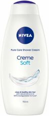 Акція на Гель-догляд для душу NIVEA Creme Soft і мигдалева олія 750 мл (4005808406029/4006000009278) від Rozetka