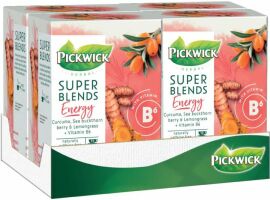 Акція на Упаковка чаю трав'яного Pickwick Super Blends Energy (Енергія) 4 шт х 15 пакетиків від Rozetka
