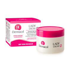 Акція на Денний крем для обличчя Dermacol Dry S. P. Lady Day Cream для сухої шкіри, 50 мл від Eva