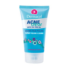 Акция на Пілінг для обличчя Dermacol Acne Clear Jojoba Face Peeling з олією жожоба, для проблемної шкіри, 150 мл от Eva