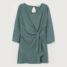 Акція на Блузка для вагітних жіноча H&M 0831845-0 2XL Хакі від Rozetka