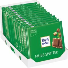 Акція на Упаковка молочного шоколаду Ritter Sport з лісовими горіхами 12 шт. х 100 г від Rozetka