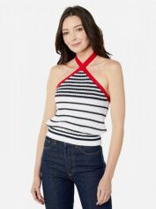 Акція на Топ жіночий Tommy Hilfiger 617718137 L Білий від Rozetka