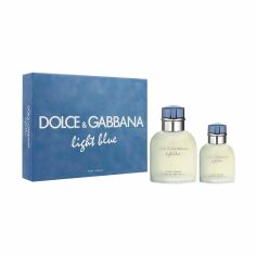 Акція на Парфумований набір чоловічий Dolce & Gabbana Light Blue (туалетна вода, 125 мл + туалетна вода, 40 мл) від Eva