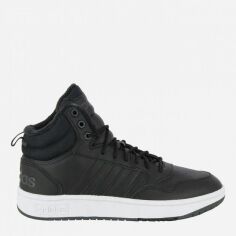 Акція на Чоловічі черевики високі adidas Hoops 3.0 Mid Wtr GZ6679 44 (9.5UK) 28 см Чорні від Rozetka