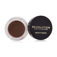 Акція на Помада для брів Makeup Revolution Brow Pomade, Dark Brown, 2.5 г від Eva