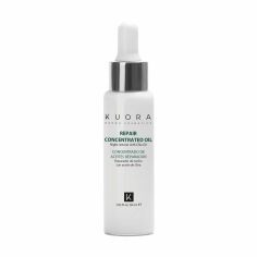 Акція на Нічна олія для обличчя Kuora Dermocosmetics Repair Concentrated Oil Night Restorer With Chia Oil з олією чіа, 30 мл від Eva