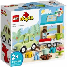 Акция на LEGO 10986 DUPLO Town Семейный дом на колесах от MOYO