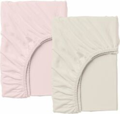 Акція на Набір простирадл на резинці Cosas Beige Pudra 180х200+20 2 шт (Set_Beige_Pudra_180x200/2) від Rozetka