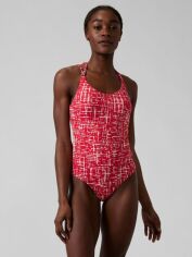 Акція на Суцільний купальник жіночий Athleta 667324975 XS Червоний від Rozetka