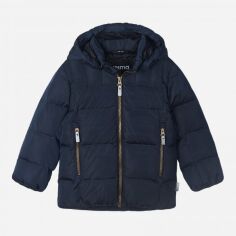 Акция на Дитяча зимова термо куртка для хлопчика Reima Lieto 511323-6980 92 см от Rozetka