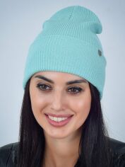 Акція на Шапка жіноча Malisa Рів'єра ML4323 54-58 М'ята від Rozetka