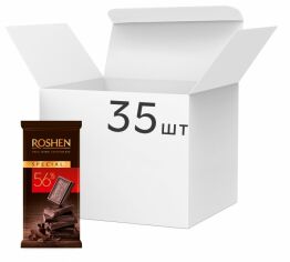 Акція на Упаковка шоколаду Roshen чорного Special 56% ВКФ 85 г х 35 шт від Rozetka