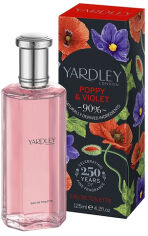 Акція на Туалетна вода Yardley Poppy & Violet Eau de Toilette 125 мл від Rozetka