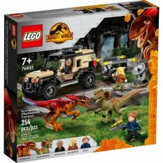 Акція на LEGO 76951 Jurassic World Перевозка пирораптора и дилофозавра від MOYO