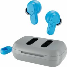 Акція на Навушники Skullcandy DIME 2 Light Grey/Blue (S2DBW-P751) від Rozetka