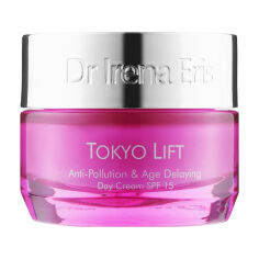 Акция на Розгладжувальний денний крем для обличчя Dr Irena Eris Tokyo Lift Anti-Pollution & Age Delaying Day Cream SPF 15, 50 мл от Eva