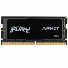 Акція на Память ноутбука Kingston DDR5 32GB 5600 FURY Impact PnP (KF556S40IB-32) від MOYO