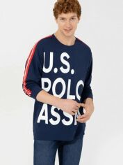 Акція на Світшот чоловічий U.S. Polo Assn G081SZ082-000-1366393 M Темно-синій від Rozetka