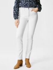 Акція на Джинси Slim Fit жіночі C&A FL2130276-White 34 Білі від Rozetka