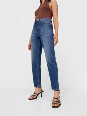 Акція на Джинси Regular Fit жіночі Stradivarius XAZ372947EALG 34 Темно-сині від Rozetka
