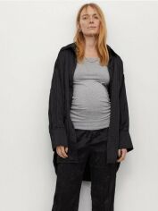 Акция на Лонгслів для вагітних довгий жіночий H&M XAZ337996YDEI XS Сірий меланж от Rozetka