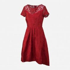 Акція на Сукня міді жіноча Mint&Berry EJPYY-SY-TR 34 Теракотова від Rozetka