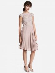 Акція на Сукня міді літня жіноча H&M XAZ060094GUVV 32 Бежева від Rozetka