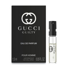 Акция на Gucci Guilty Eau de Parfum Pour Homme Парфумована вода чоловіча, 1.5 мл (пробник) от Eva