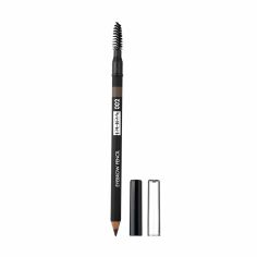 Акція на Водостійкий олівець для брів Pupa Waterproof Eyebrow Pencil, 02 Brown, 1.08 г від Eva