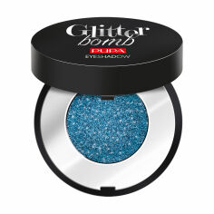 Акція на Тіні для повік Pupa Glitter Bomb Eyeshadow, 005 Crystallized Blue, 0.8 г від Eva