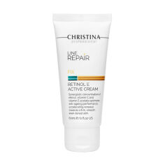 Акція на Нічний крем для обличчя Christina Line Repair Fix Retinol E Active Cream з ретинолом та вітаміном E, 60 мл від Eva