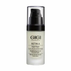 Акція на Освітлювальна сироватка Gigi Retin A Triple Power Brightening Serum для всіх типів шкіри обличчя, 30 мл від Eva