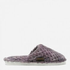 Акция на Жіночі домашні капці утеплені з закритим носком OLDCOM Linda 35-36 23.5 см Фіолетові от Rozetka