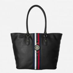 Акція на Сумка-шоппер жіноча Tommy Hilfiger 20175744 Чорна від Rozetka