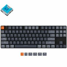 Акция на Клавиатура Keychron K1SE 87 Key Optical Blue RGB Hot-Swap WL UA Black (K1SEE2_Keychron) от MOYO