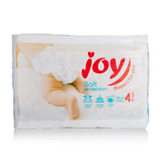 Акція на Підгузки Joy Soft Protection розмір 4 (7-14 кг), 50 шт від Eva