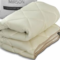 Акція на Ковдра антиалергенна MirSon EcoSilk Carmela 014 зима 220x240 см від Rozetka