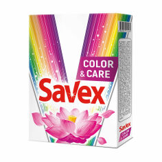 Акція на Пральний порошок для кольорових тканин Savex Color & Care, автомат, 400 г від Eva