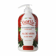 Акція на Рідке мило для рук Parisienne Fiorile Aloe Vera Liquid Soap, 500 мл від Eva