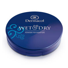 Акція на Пудровий тональний засіб для обличчя Dermacol Wet & Dry Powder Foundation, 04, 6 г від Eva