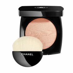 Акция на Мерехтлива пудра-хайлайтер для обличчя Chanel Poudre Lumiere Highlighting Powder 20 Warm Gold, 8.5 г от Eva