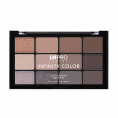 Акция на Палетка тіней для повік LN Pro Infinity Color Eyeshadow Palette 104, 10 г от Eva