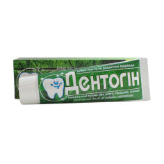 Акція на Профілактична зубна паста Triuga Дентогін на основі аюрведичних трав, 100 г від Eva